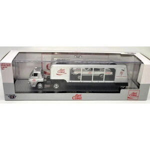 M2 Machines Diet Coke Hauler  1966 Dodge L600 COE & 1966 Dodge Charger...